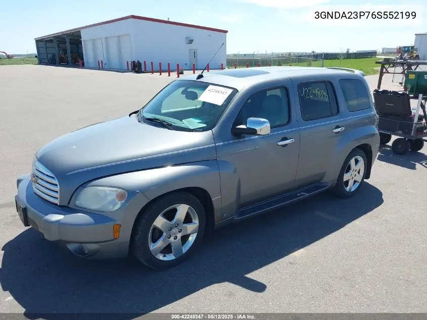2006 Chevrolet Hhr Lt VIN: 3GNDA23P76S552199 Lot: 42248347