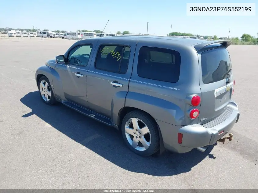 2006 Chevrolet Hhr Lt VIN: 3GNDA23P76S552199 Lot: 42248347