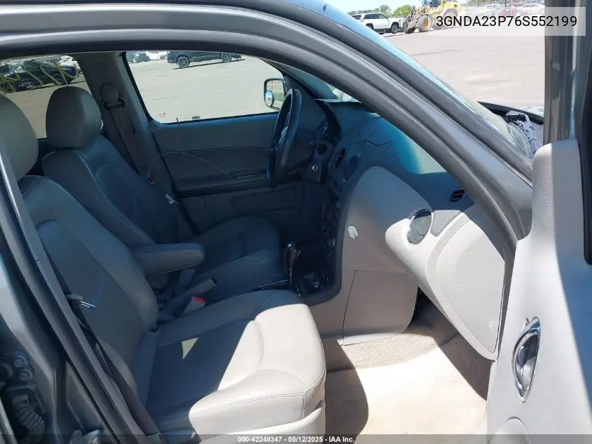 2006 Chevrolet Hhr Lt VIN: 3GNDA23P76S552199 Lot: 42248347