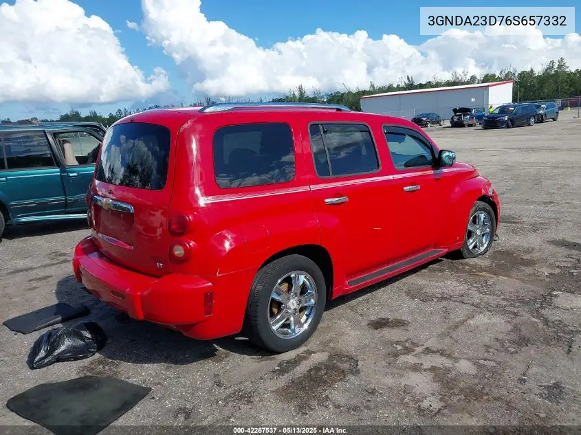 2006 Chevrolet Hhr Lt VIN: 3GNDA23D76S657332 Lot: 42267537