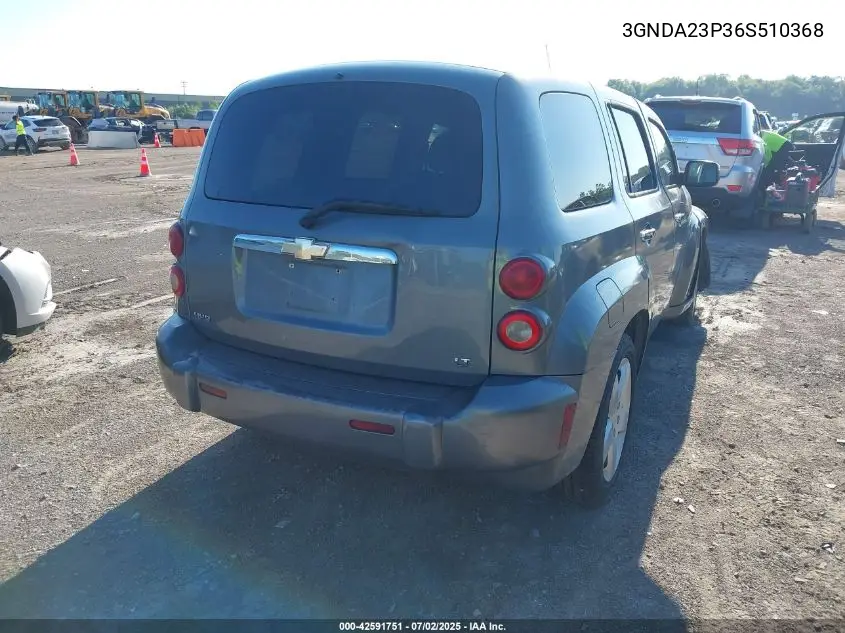 2006 Chevrolet Hhr Lt VIN: 3GNDA23P36S510368 Lot: 42591751