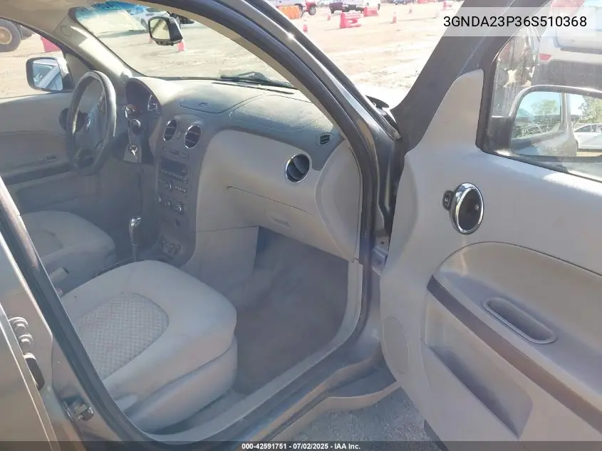 2006 Chevrolet Hhr Lt VIN: 3GNDA23P36S510368 Lot: 42591751
