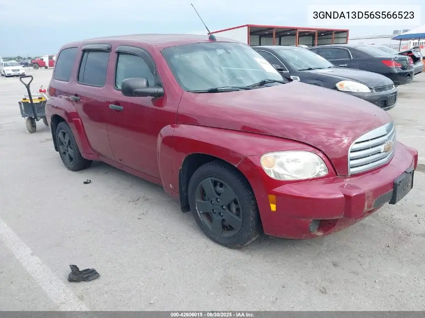 2006 Chevrolet Hhr Ls VIN: 3GNDA13D56S566523 Lot: 42606015