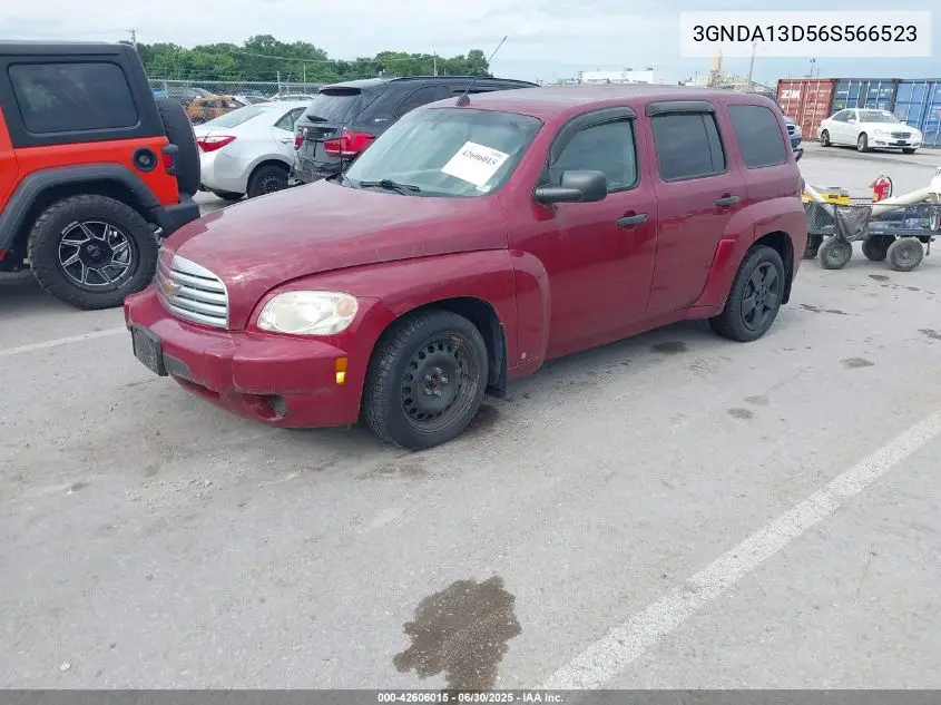 2006 Chevrolet Hhr Ls VIN: 3GNDA13D56S566523 Lot: 42606015