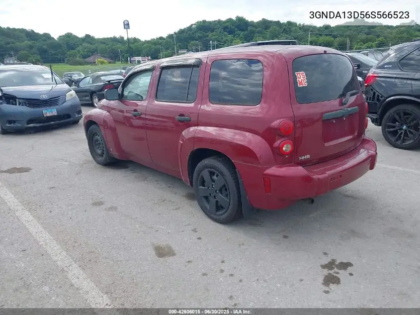 2006 Chevrolet Hhr Ls VIN: 3GNDA13D56S566523 Lot: 42606015