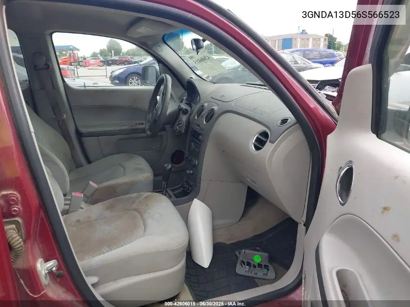 2006 Chevrolet Hhr Ls VIN: 3GNDA13D56S566523 Lot: 42606015