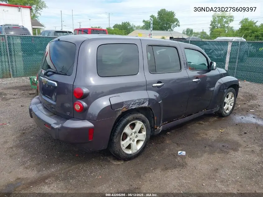 2007 Chevrolet Hhr Lt VIN: 3GNDA23D27S609397 Lot: 42205295