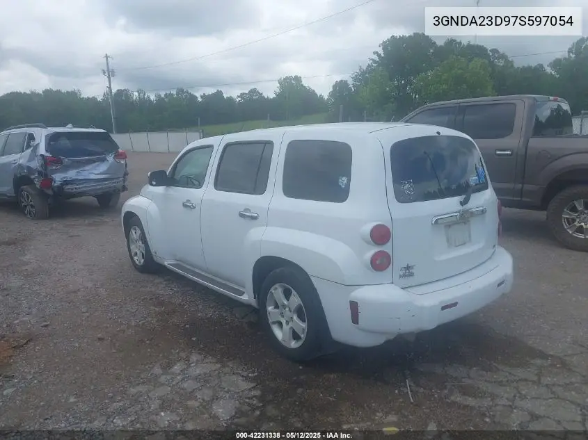 2007 Chevrolet Hhr Lt VIN: 3GNDA23D97S597054 Lot: 42231338