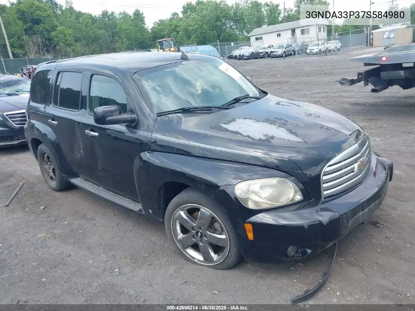 2007 Chevrolet Hhr Lt VIN: 3GNDA33P37S584980 Lot: 42606214