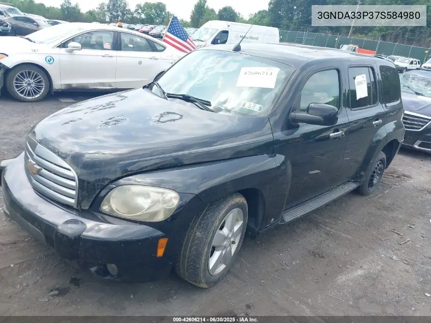 2007 Chevrolet Hhr Lt VIN: 3GNDA33P37S584980 Lot: 42606214