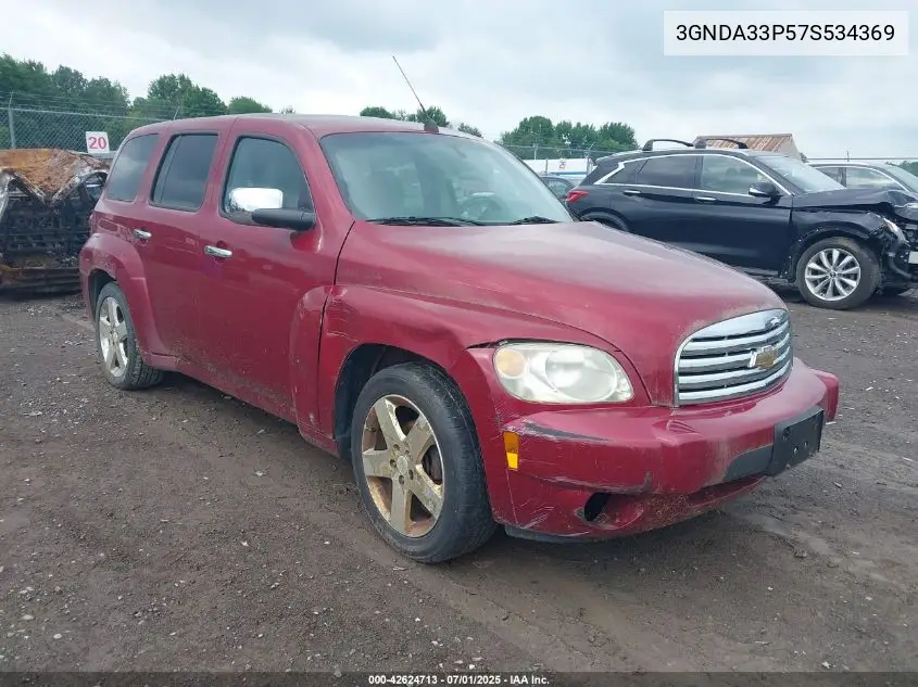 2007 Chevrolet Hhr Lt VIN: 3GNDA33P57S534369 Lot: 42624713