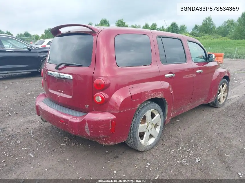 2007 Chevrolet Hhr Lt VIN: 3GNDA33P57S534369 Lot: 42624713