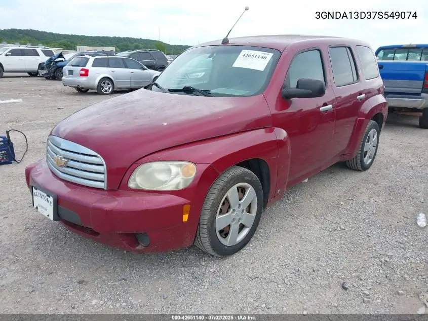 2007 Chevrolet Hhr Ls VIN: 3GNDA13D37S549074 Lot: 42651140