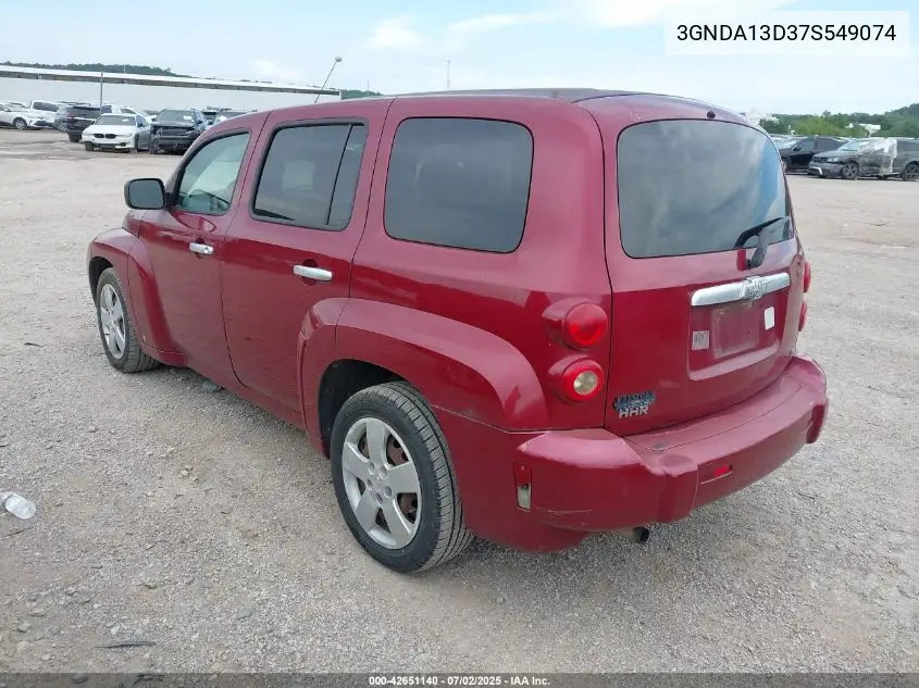 2007 Chevrolet Hhr Ls VIN: 3GNDA13D37S549074 Lot: 42651140