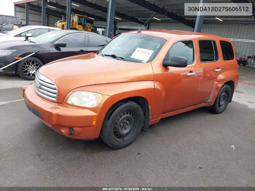 2007 Chevrolet Hhr Ls VIN: 3GNDA13D27S606512 Lot: 42772274