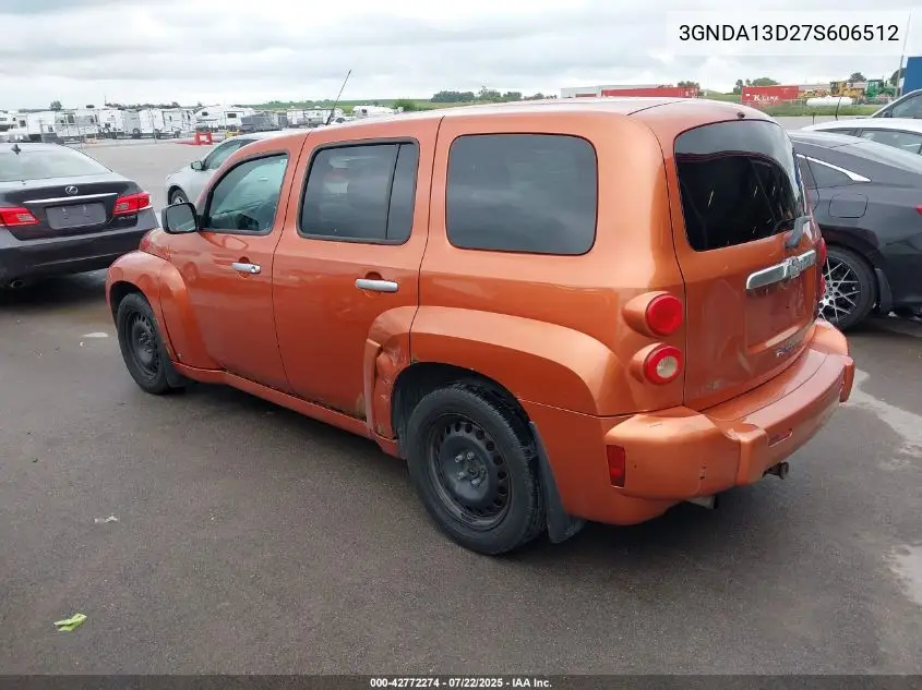 2007 Chevrolet Hhr Ls VIN: 3GNDA13D27S606512 Lot: 42772274