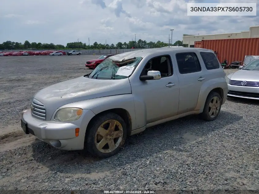 2007 Chevrolet Hhr Lt VIN: 3GNDA33PX7S605730 Lot: 42799047