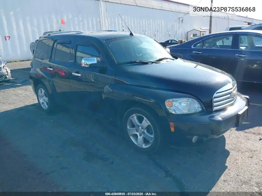 2007 Chevrolet Hhr Lt VIN: 3GNDA23P87S536868 Lot: 42805935
