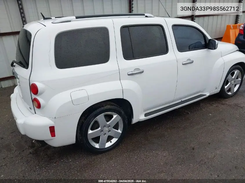 2008 Chevrolet Hhr Lt VIN: 3GNDA33P98S562712 Lot: 41934282