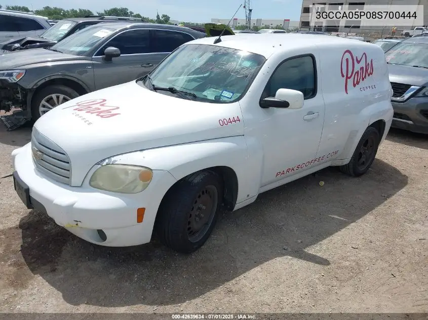 2008 Chevrolet Hhr Panel Lt VIN: 3GCCA05P08S700444 Lot: 42639634