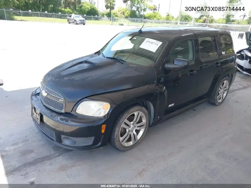 2008 Chevrolet Hhr Ss VIN: 3GNCA73X08S714444 Lot: 42640714