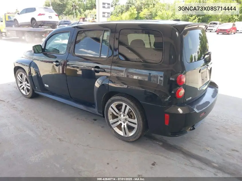 2008 Chevrolet Hhr Ss VIN: 3GNCA73X08S714444 Lot: 42640714