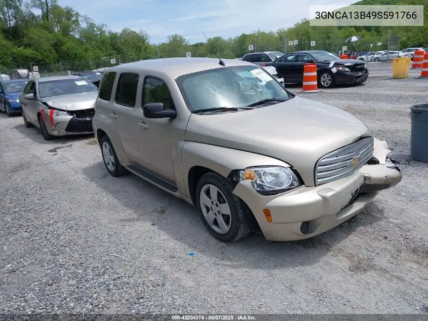 2009 Chevrolet Hhr Ls VIN: 3GNCA13B49S591766 Lot: 42204374