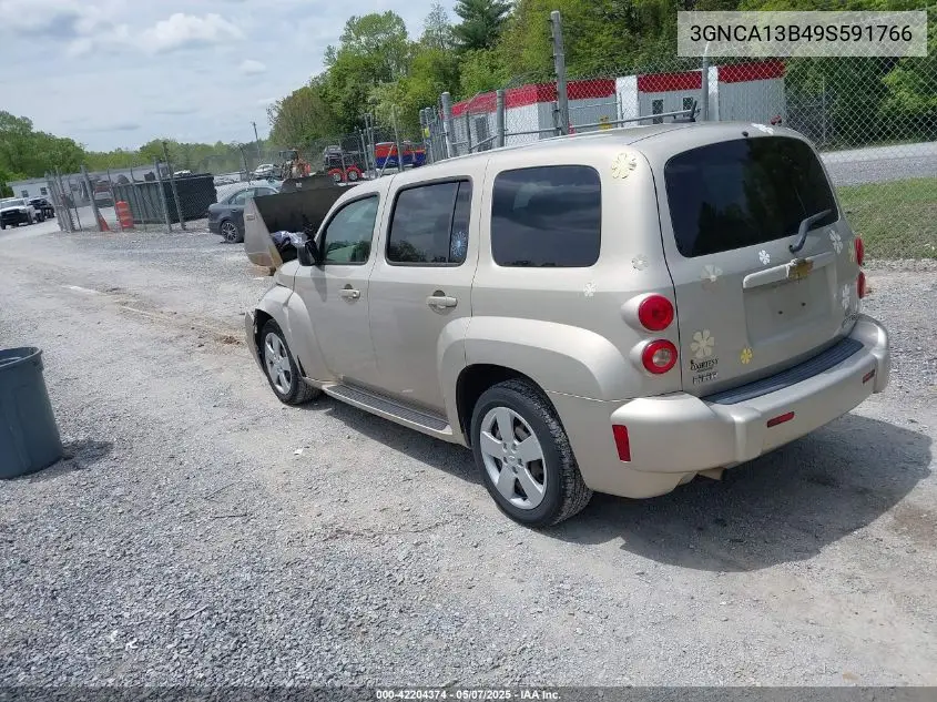 2009 Chevrolet Hhr Ls VIN: 3GNCA13B49S591766 Lot: 42204374