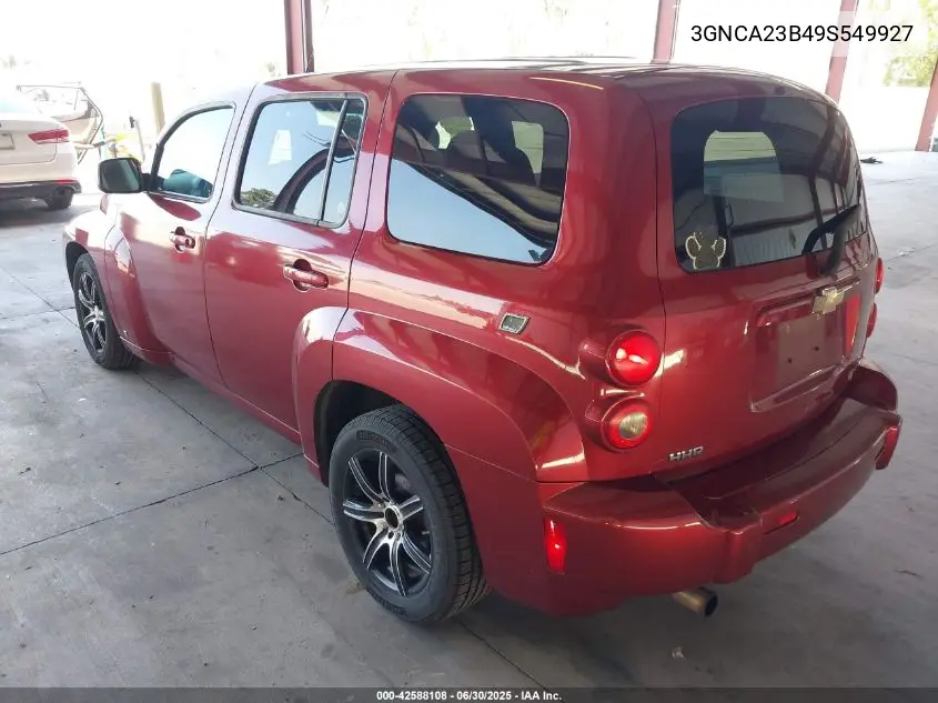 2009 Chevrolet Hhr Lt VIN: 3GNCA23B49S549927 Lot: 42588108