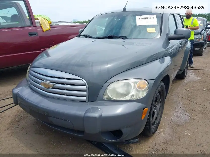 2009 Chevrolet Hhr Lt VIN: 3GNCA23B29S543589 Lot: 42600154