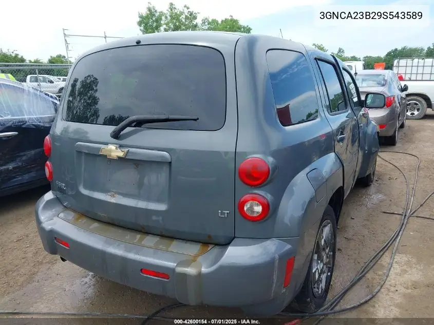2009 Chevrolet Hhr Lt VIN: 3GNCA23B29S543589 Lot: 42600154