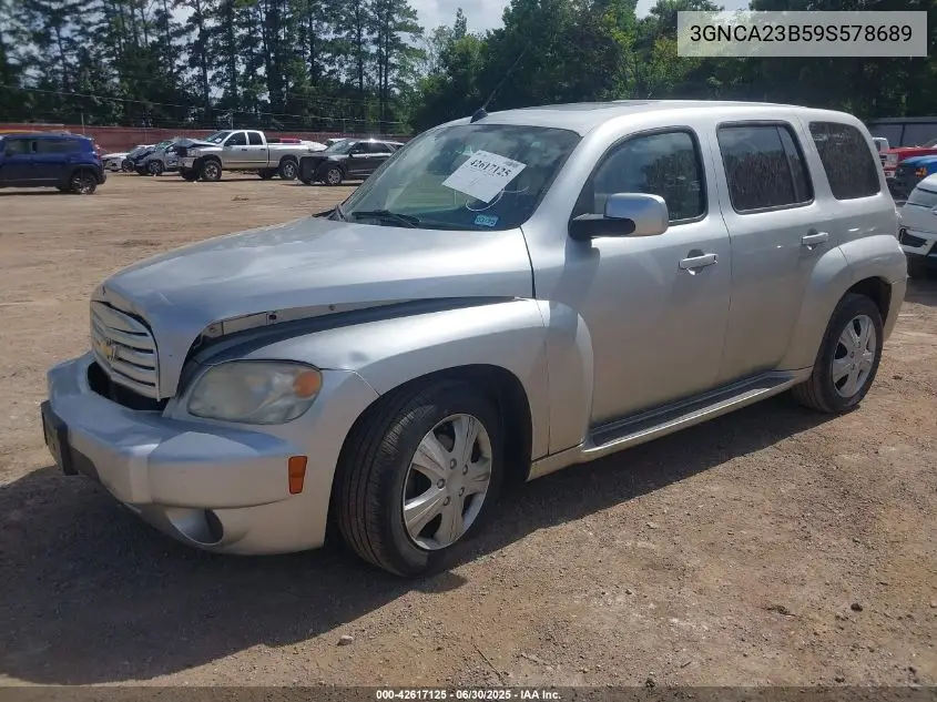 2009 Chevrolet Hhr Lt VIN: 3GNCA23B59S578689 Lot: 42617125