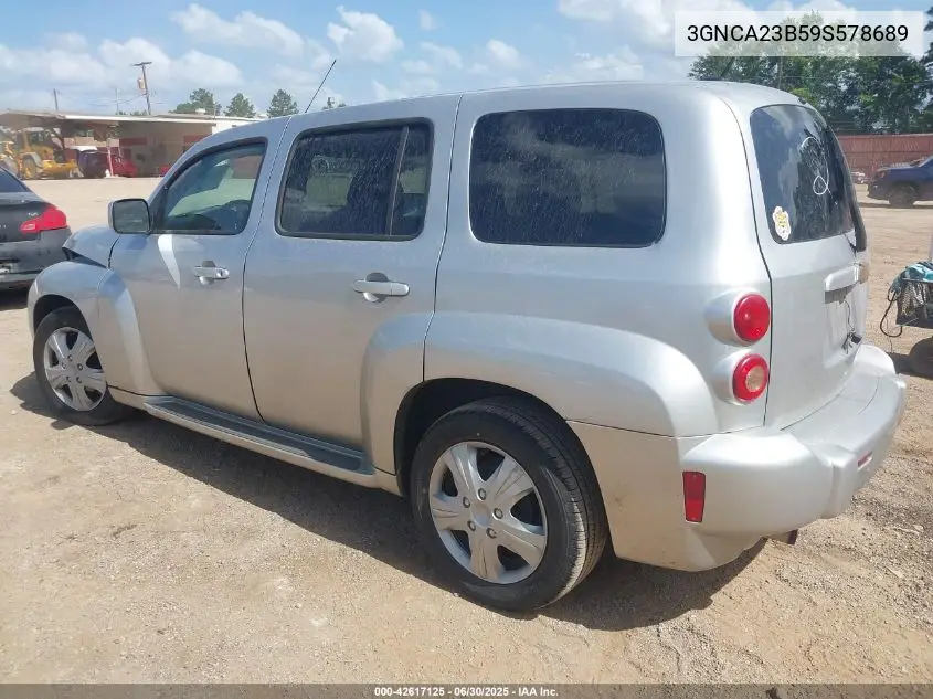 2009 Chevrolet Hhr Lt VIN: 3GNCA23B59S578689 Lot: 42617125