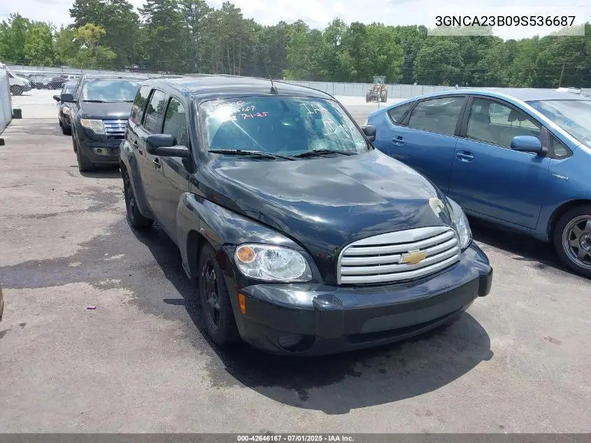 2009 Chevrolet Hhr Lt VIN: 3GNCA23B09S536687 Lot: 42646167