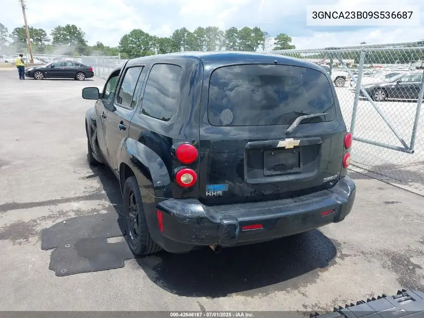 2009 Chevrolet Hhr Lt VIN: 3GNCA23B09S536687 Lot: 42646167