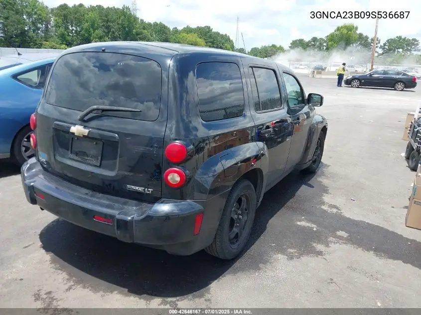 2009 Chevrolet Hhr Lt VIN: 3GNCA23B09S536687 Lot: 42646167