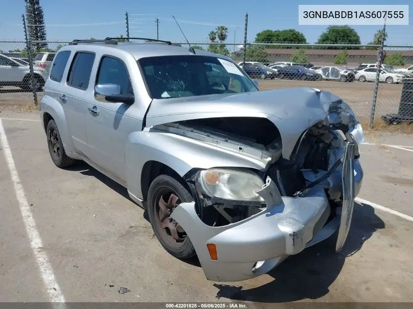 2010 Chevrolet Hhr Lt VIN: 3GNBABDB1AS607555 Lot: 42201828