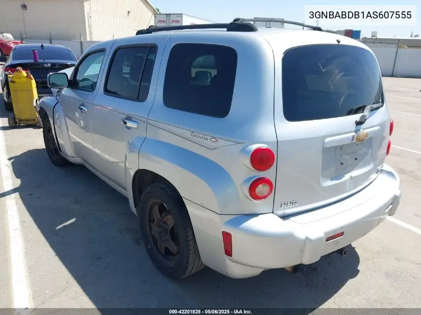 2010 Chevrolet Hhr Lt VIN: 3GNBABDB1AS607555 Lot: 42201828