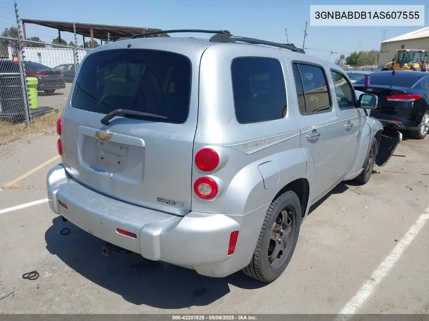 2010 Chevrolet Hhr Lt VIN: 3GNBABDB1AS607555 Lot: 42201828