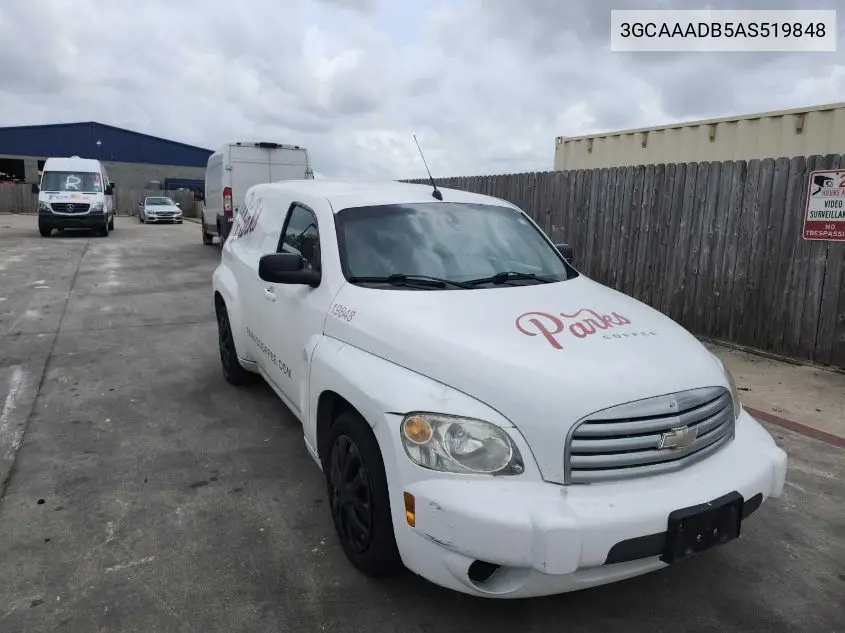 2010 Chevrolet Hhr Panel Ls VIN: 3GCAAADB5AS519848 Lot: 42260169