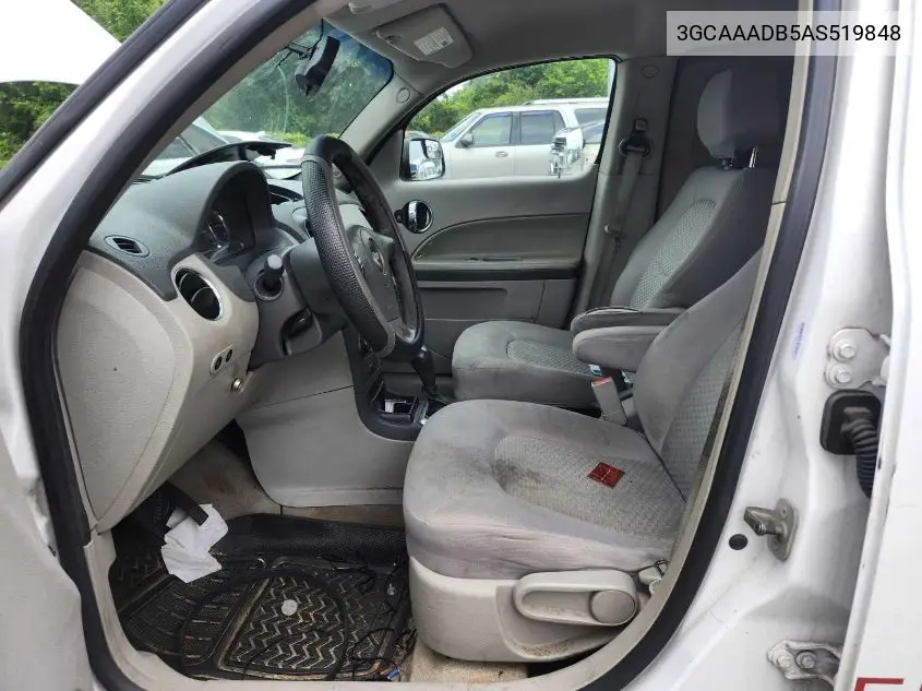 2010 Chevrolet Hhr Panel Ls VIN: 3GCAAADB5AS519848 Lot: 42260169