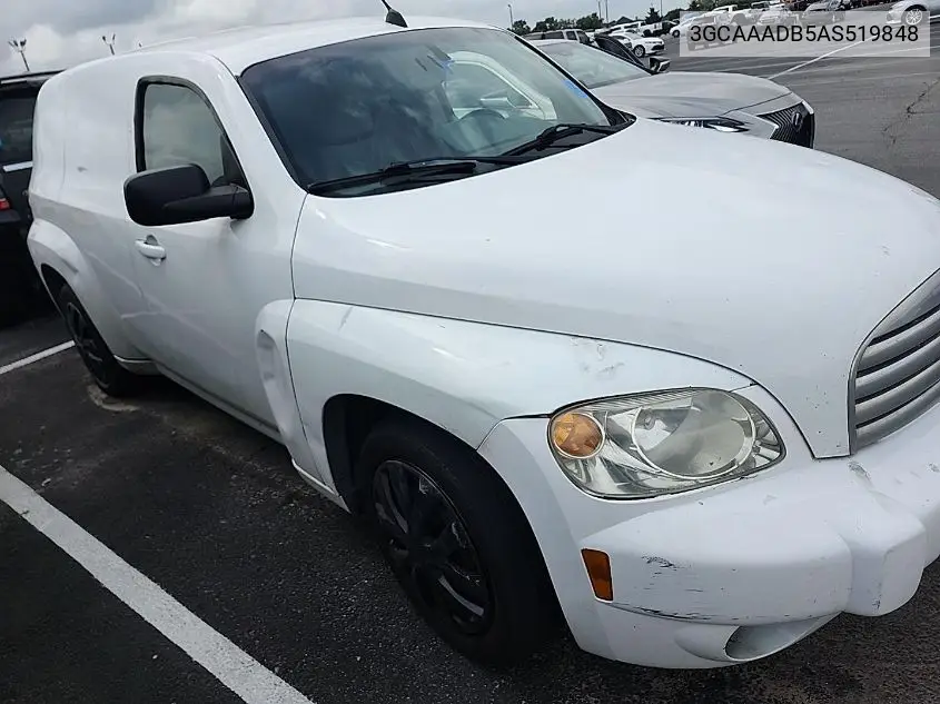 2010 Chevrolet Hhr Panel Ls VIN: 3GCAAADB5AS519848 Lot: 42260169