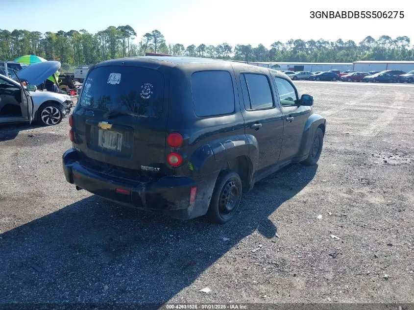 2010 Chevrolet Hhr VIN: 3GNBABDB5S506275 Lot: 42631526