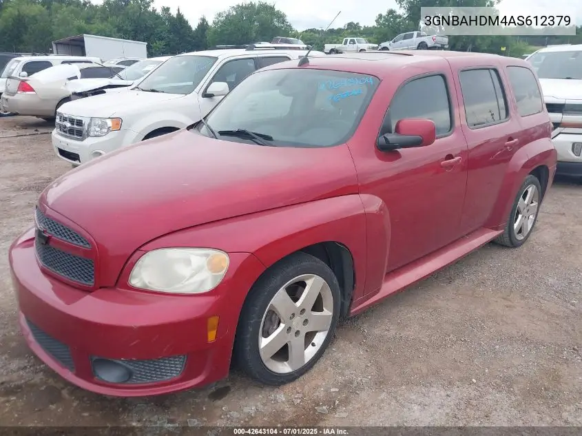 2010 Chevrolet Hhr Ss VIN: 3GNBAHDM4AS612379 Lot: 42643104