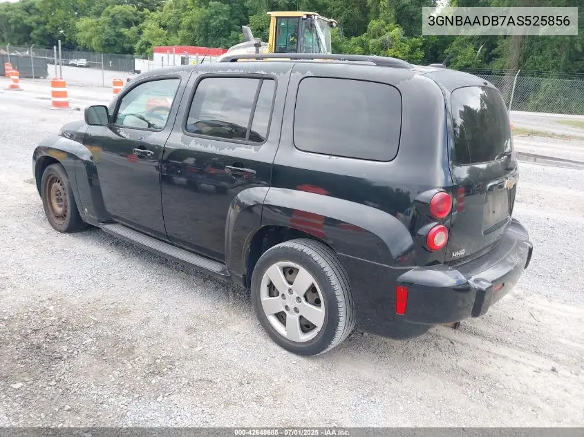 2010 Chevrolet Hhr Ls VIN: 3GNBAADB7AS525856 Lot: 42648685
