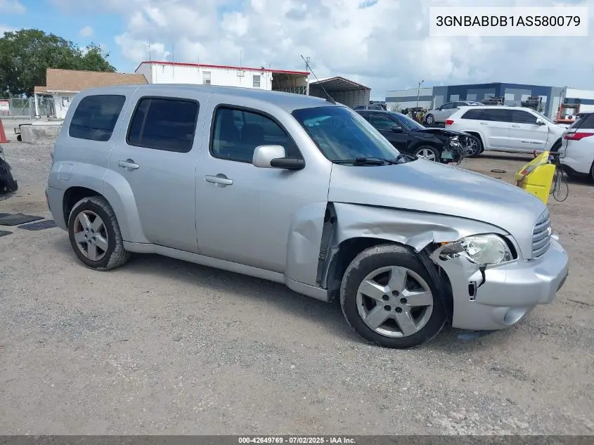 2010 Chevrolet Hhr Lt VIN: 3GNBABDB1AS580079 Lot: 42649769