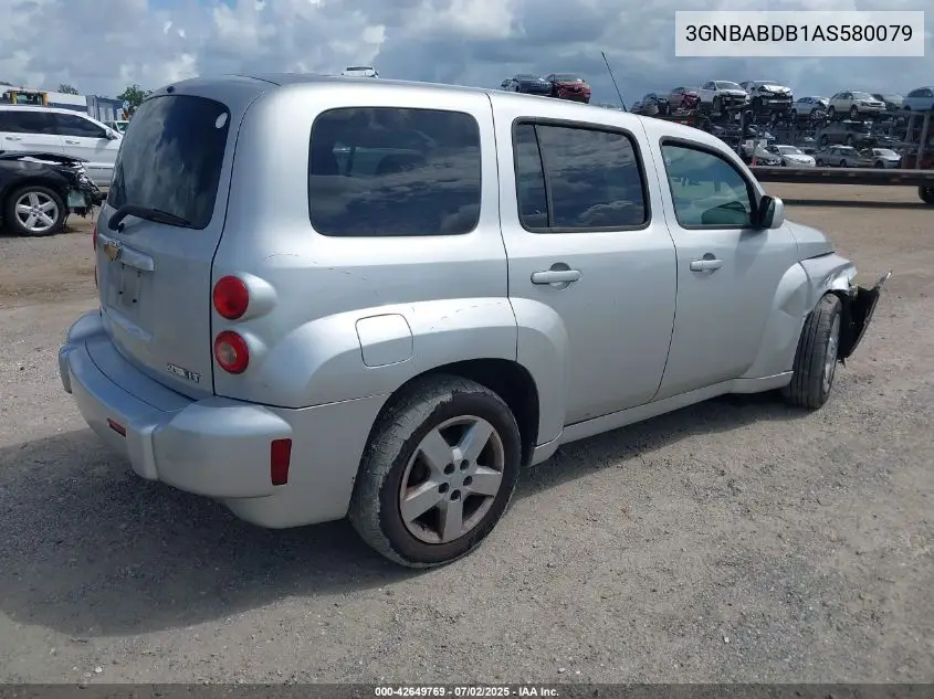 2010 Chevrolet Hhr Lt VIN: 3GNBABDB1AS580079 Lot: 42649769