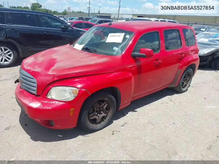 2010 Chevrolet Hhr Lt VIN: 3GNBABDB5AS527854 Lot: 42802387