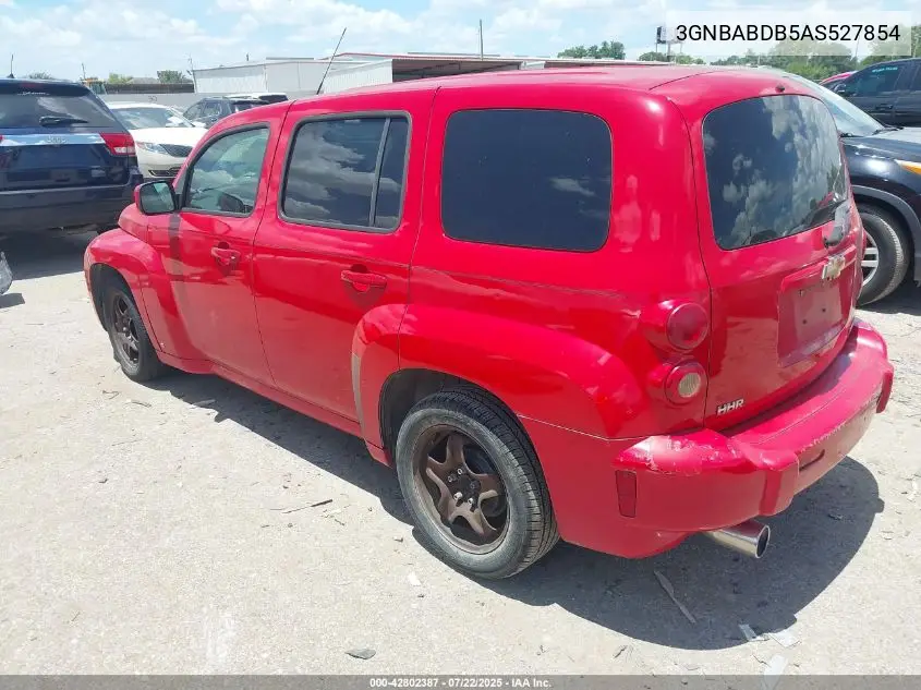 2010 Chevrolet Hhr Lt VIN: 3GNBABDB5AS527854 Lot: 42802387