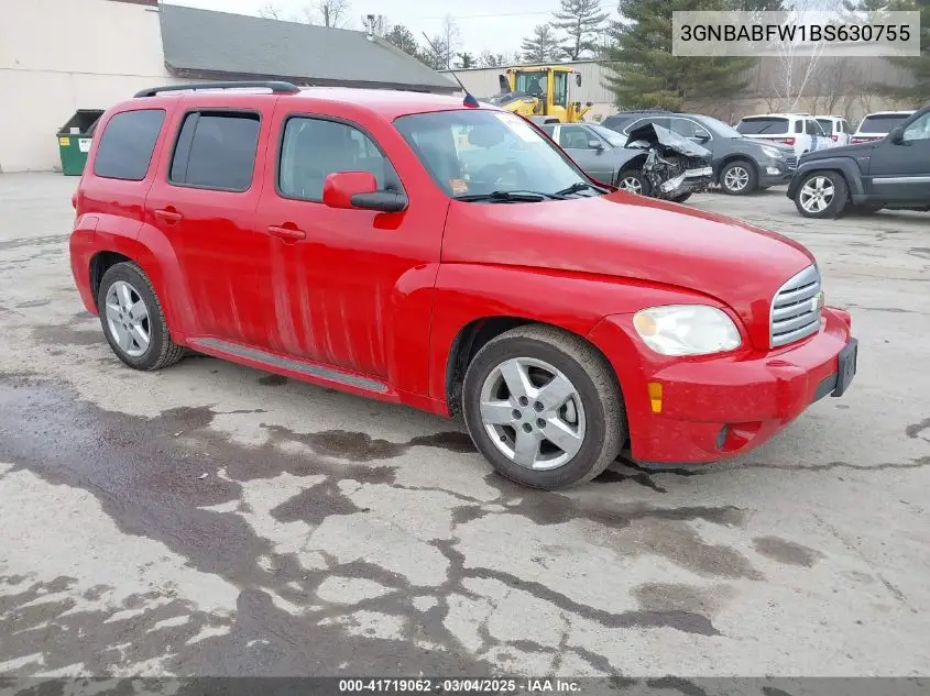 2011 Chevrolet Hhr Lt VIN: 3GNBABFW1BS630755 Lot: 41719062